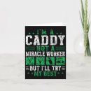 Search for caddy cards Golfer