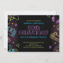Search for gaming party invitations For kids