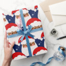 Search for black santa claus wrapping paper Ethnic