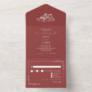 Search for red barn wedding invitations Floral