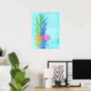 Recherche de boisson avec le parapluie posters Plage