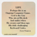 Search for your life stickers God