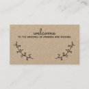 Search for kraft paper place cards Floral