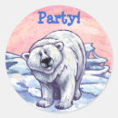 Search for funny polar bear stickers For kids