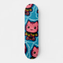 Search for blue cat skateboards Kawaii