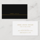 Recherche de black business cards Minimum
