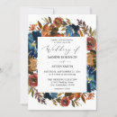 Search for navy and orange wedding invitations Modern