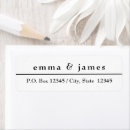 Search for modern white return address labels Retro