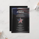 Search for stars graduation invitations announcements Patriotic