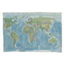 Search for map pillowcases Wanderlust