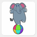 Search for circus elephant stickers Birthday