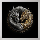 Search for yin yang dragon posters Dragons