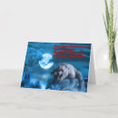 Search for blood halloween cards Werewolf