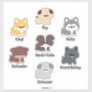 Search for kawaii corgi stickers Puppy