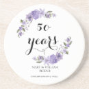Search for 50th anniversary coasters Floral