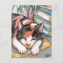 Search for sleeping kitty postcards Animal