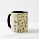 Recherche de lecture de fille tasses Rétro