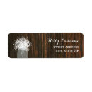 Search for babys breath return address labels Wood