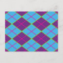 Search for argyle pattern postcards Design