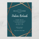 Search for teal bridal shower invitations Elegant