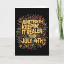 Search for juneteenth cards Emancipation