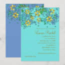 Search for colourful confetti invitations Blue