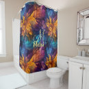 Search for purple glitter shower curtains Monogrammed