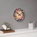 Recherche de motif orange horloges Foncé