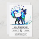 Search for cute wolf invitations Woodland