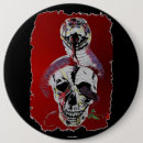 Search for flaming skull buttons Skeleton