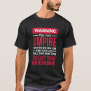 Search for umpiring tshirts Design