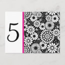 Recherche de fleurs noires et blanches cartes postales Vintage