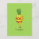 Recherche de pomme de pin cartes postales Ananas