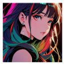 Search for neon lights posters Anime
