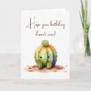 Search for cactus birthday cards Humour