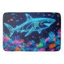 Search for shark bath mats Colourful
