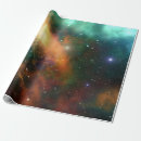 Search for universe wrapping paper Milky way