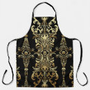 Search for gold damask aprons Pattern