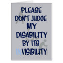 Search for disability awareness cards Illness