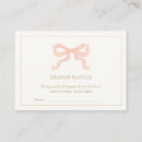 Search for simple diaper raffle baby shower invitations Pink