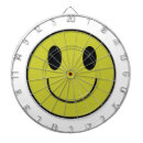 Recherche de sourire jeux de fléchettes Jaune