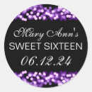 Search for hollywood birthday stickers Sweet sixteen