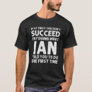Search for ian name tshirts Funny