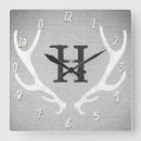 Search for deer antler clocks Farmhouse