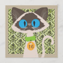 Recherche de chats siamois invitations Drôle