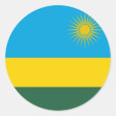 Recherche de rwanda autocollants Drapeau