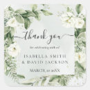 Search for botanical thank you stickers Sage green