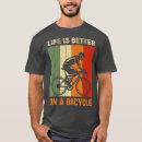 Search for life cycle tshirts Retro