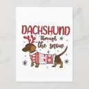 Recherche de chiot de vacances cartes postales Chien de chapeau santa