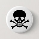 Recherche de tête mort badges Squelette